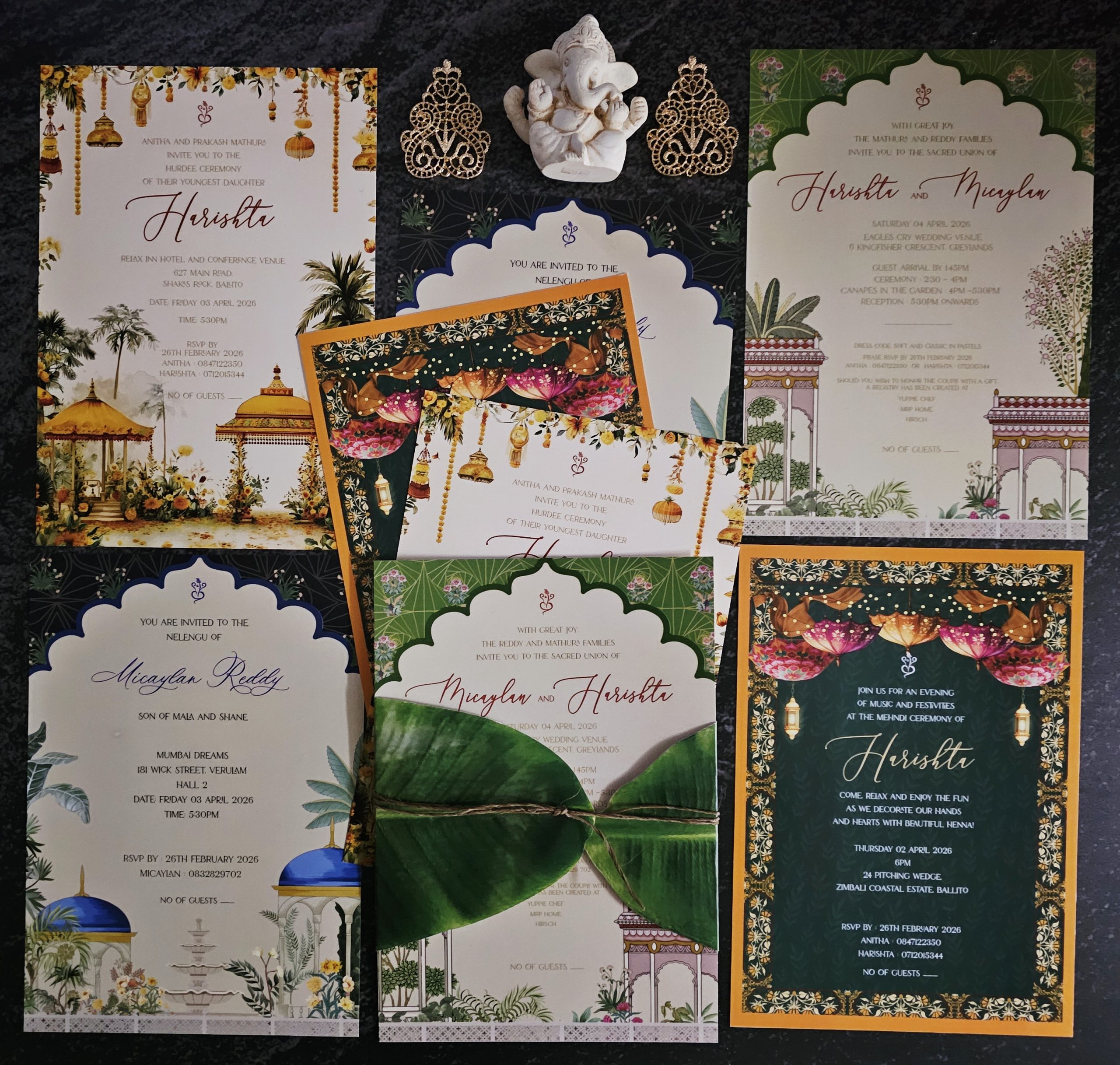 Wedding Page KZN Handmade By Janine